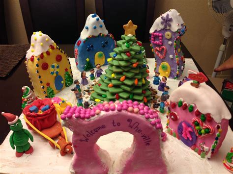 Whoville Gingerbread House Template